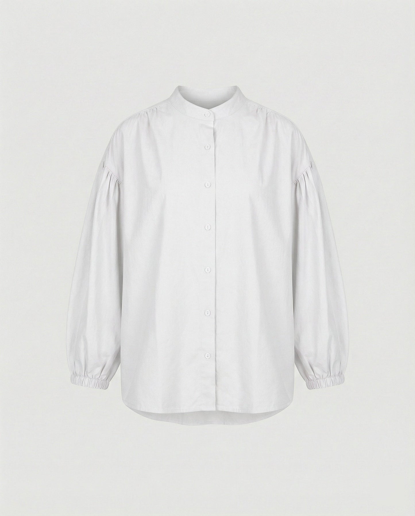 Damen Bluse Voluminöse Ärmel Modern