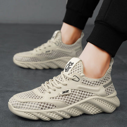 Damen Laufschuhe Atmungsaktives Netzdesign Leicht Sportlich - Norvielle