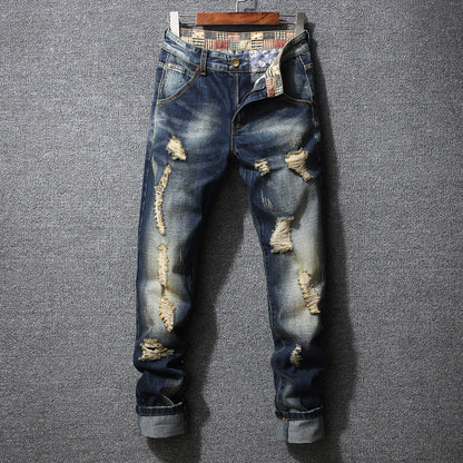 Herren Ripped Jeans Lässig Trendy - Norvielle