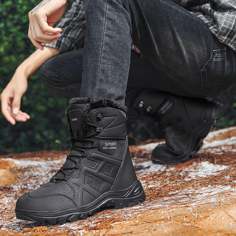 Damen Winterstiefel Isoliert Rutschfest Warm