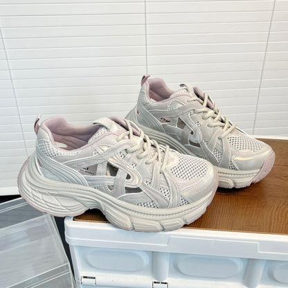 Damen Laufschuhe Atmungsaktives Mesh Leicht mit Dämpfung