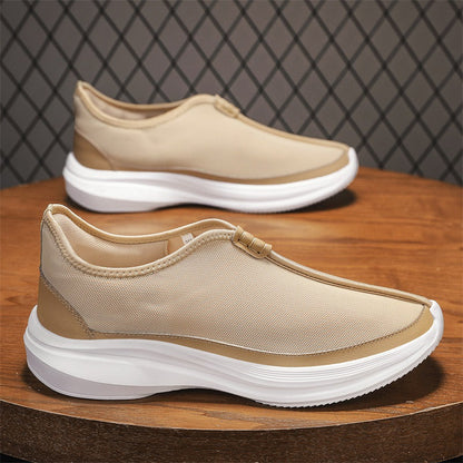 Damen Sportschuhe Slip-On Atmungsaktives Mesh Gummisohle