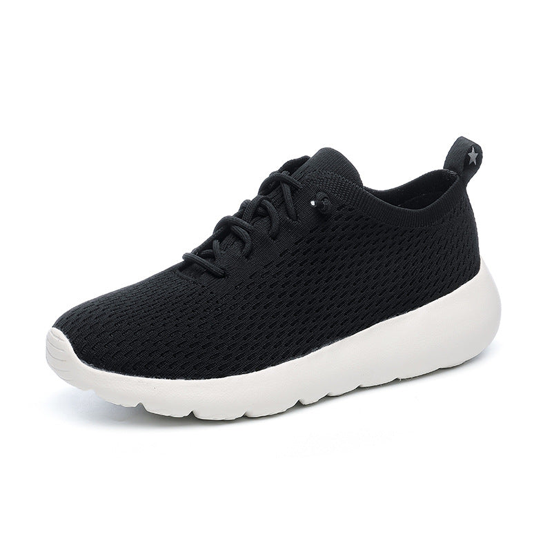 Damen Sneaker Atmungsaktives Netz Leicht Flexibel