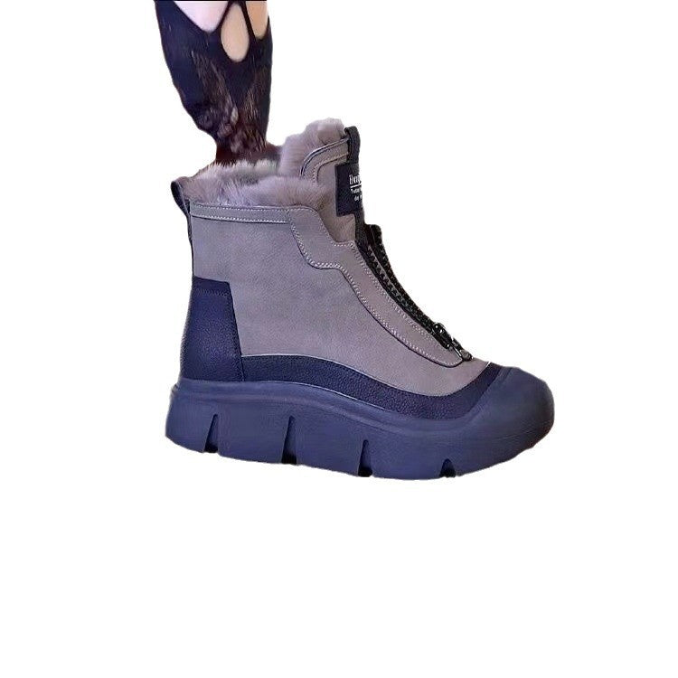 Damen Winterstiefel Gefüttert Antirutschsohle