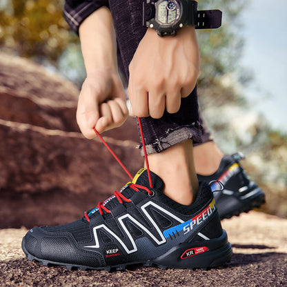 Damen Trail-Sneaker Atmungsaktives Mesh Rutschfest