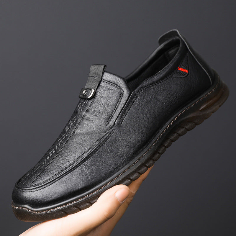 Damen Leder Slipper Elegante Bequem