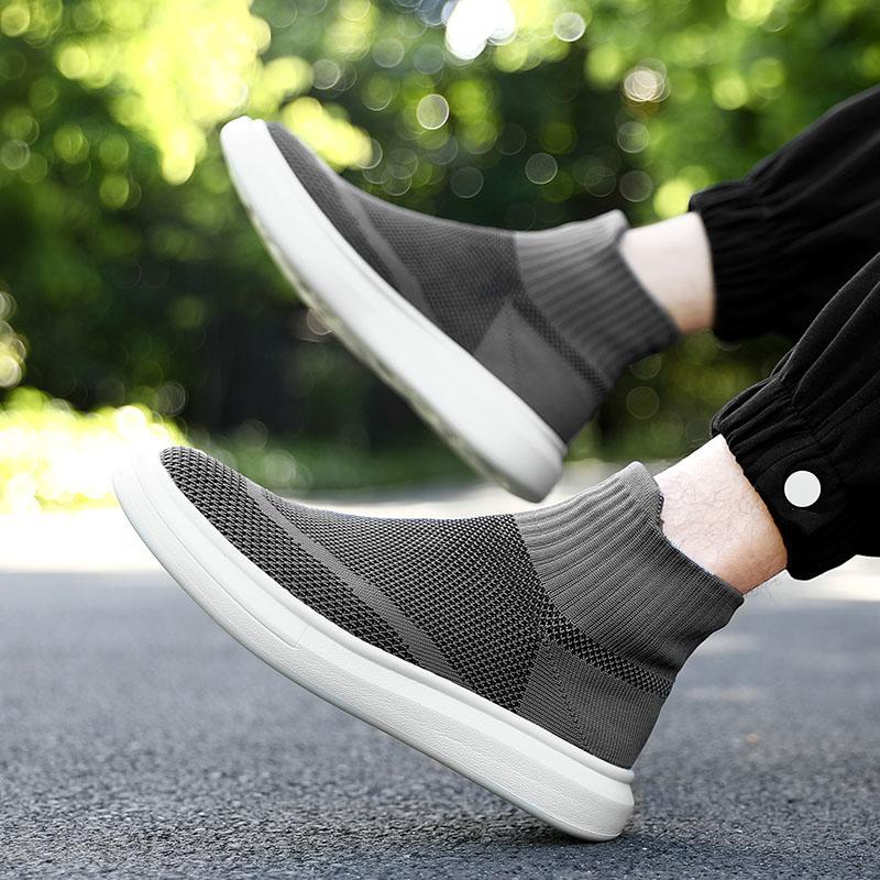 Damen Sneaker Atmungsaktive Sockenschuhe Rutschfest