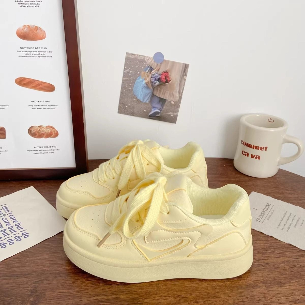 Damen Sneaker Leicht Luftdurchlässig Bequem - Norvielle