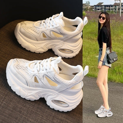 Damen Sneaker Chunky Atmungsaktives Material