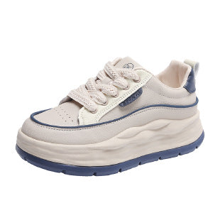 Damen Chunky Sneaker Gepolsterte Sohle