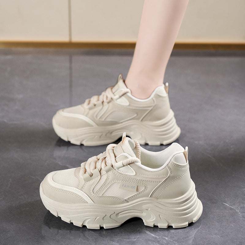 Damen Sneaker Sportlich Flexibel Gepolsterte Sohle