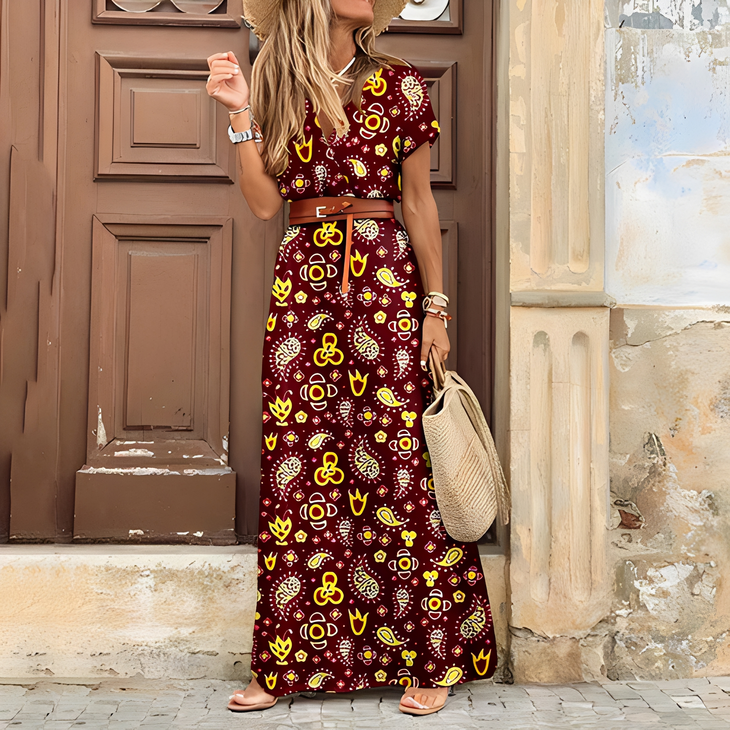 Damen Sommerkleid Elegant Leicht Kurz