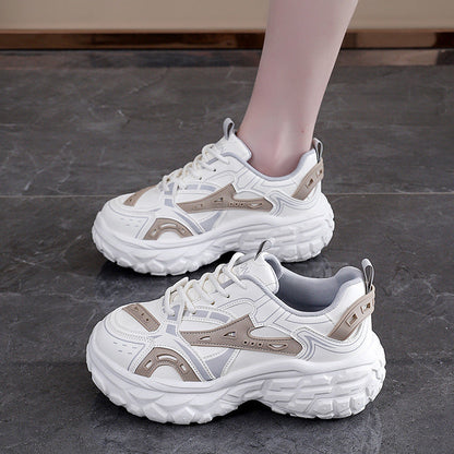 Damen Sneaker Sportlich Chunky Atmungsaktiv