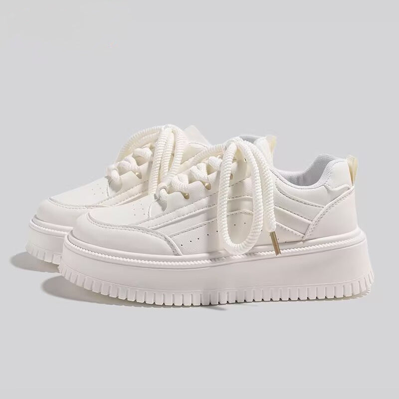 Damen Plattformsneaker Atmungsaktives Mesh Modern Sportlich