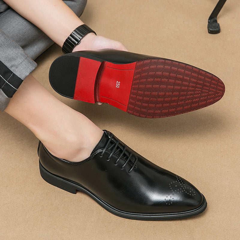 Herren Schnürschuhe Leder Elegant