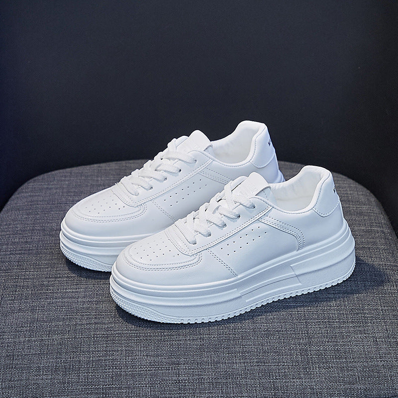 Damen Plateau Sneaker Elegant Sportlich