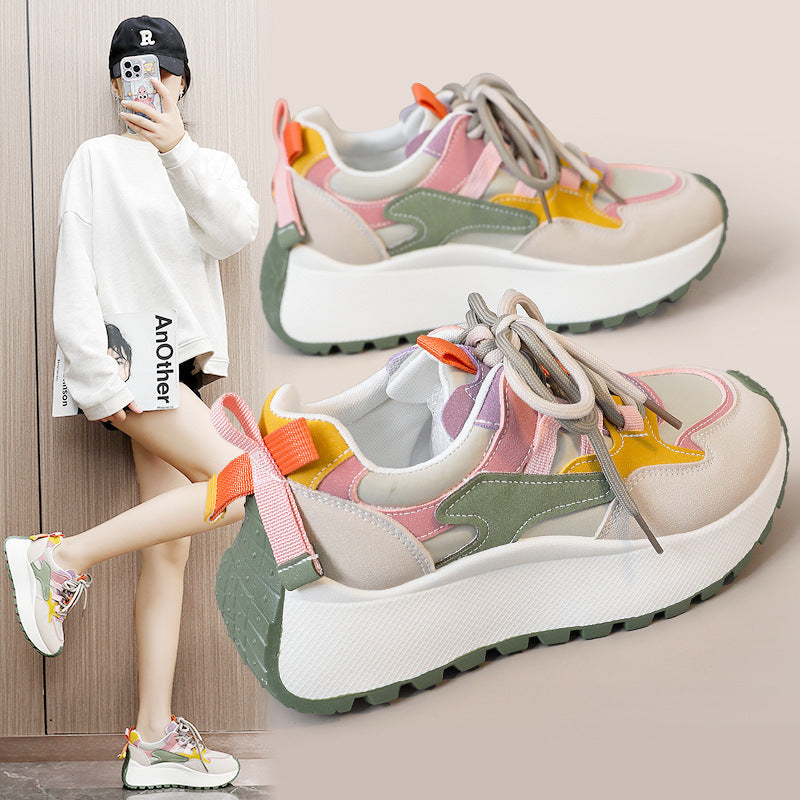 Damen Sneaker Sportlich Bunt - Norvielle