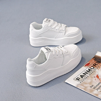 Damen Laufschuhe Dicksohlige Rutschfeste Sneaker Sportlich