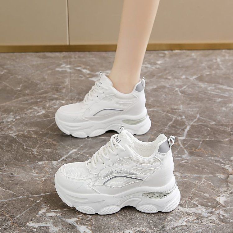 Damen Sneaker Atmungsaktives Mesh Komfortabel Mit Dämpfung