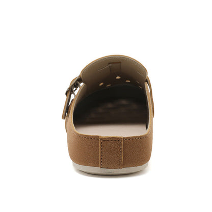 Damen Clogs Atmungsaktiv mit Riemen