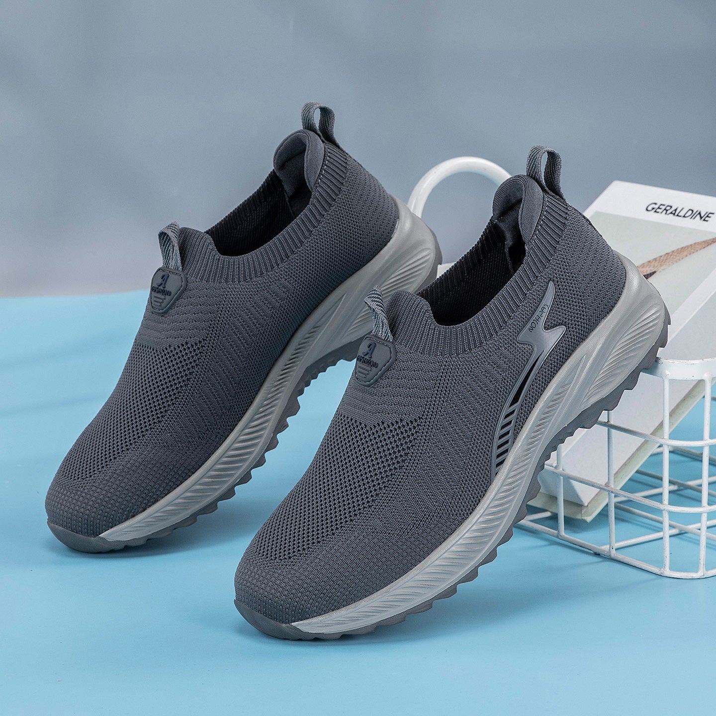 Damen Sneaker Atmungsaktiv Weichsohle Komfortabel