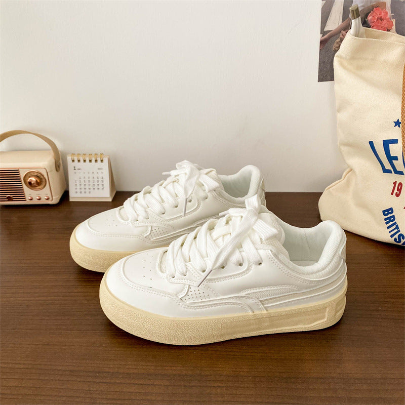 Damen Plateausneaker Höhe 7 cm
