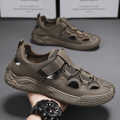 Herren Sandalen Sport Rutschfest Atmungsaktiv