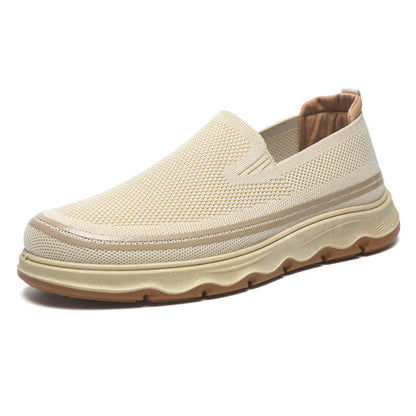 Damen Sneaker Atmungsaktiv Slip-On Bequem Polster