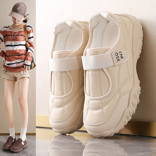 Damen Freizeitschuhe Elastisch Rutschfest Bequem - Norvielle