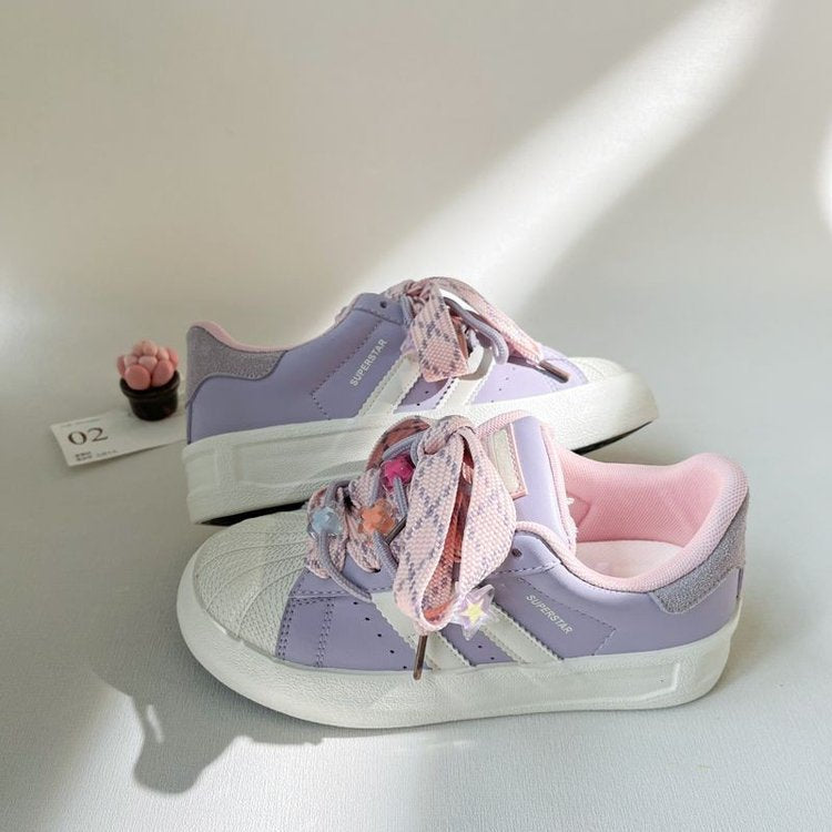 Damen Sneaker Schnürschuhe Trendy Frauen Schuhe