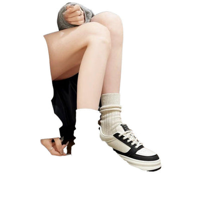 Damen Sneaker Zweifarbig Sportlich Trendy Lifestyle Schuhe