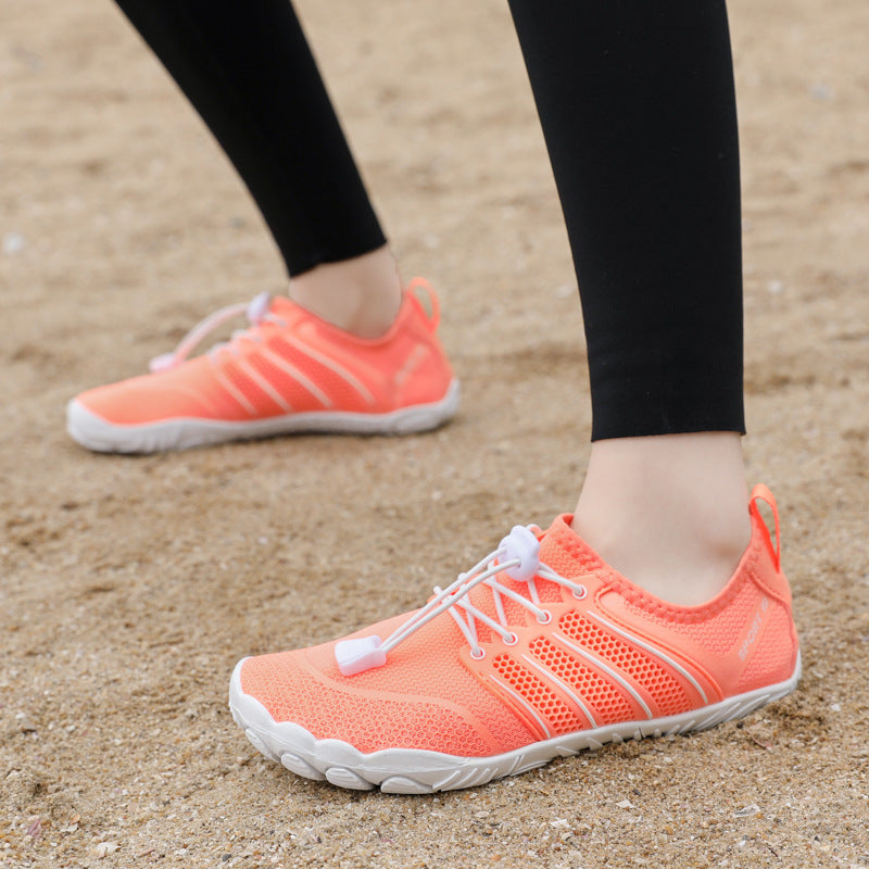 Damen Wasserschuhe Flexibel Atmungsaktives Material Rutschfest
