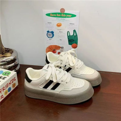 Damen Sneaker Atmungsaktives Leder