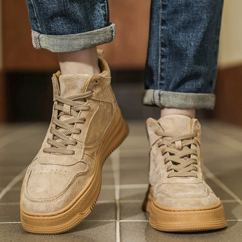 Damen High- Sneaker Dicke Sohle