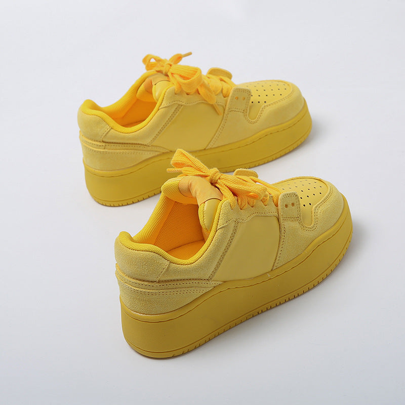 Damen Sneaker Atmungsaktiv Bequem Breite Sohle