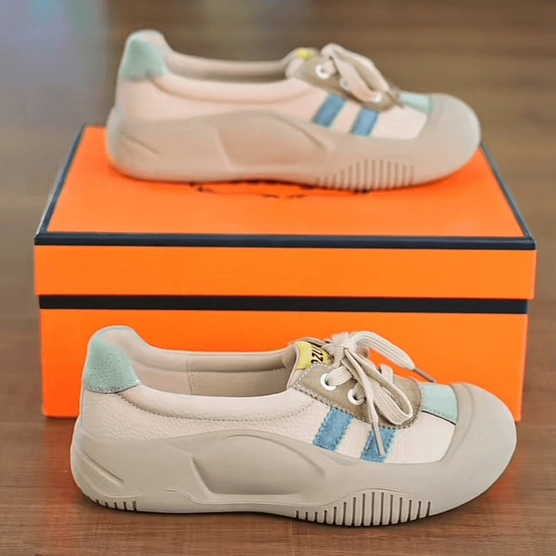 Damen Sneaker Sportlich Schnürschuhe Modern Mode