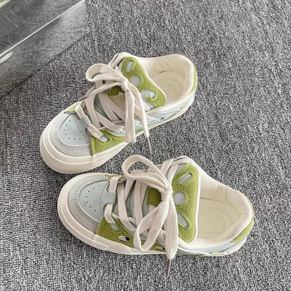 Damen Sneaker Modisch Farbenfroh