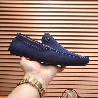 Herren Mokassin Wildleder Elegantes Design