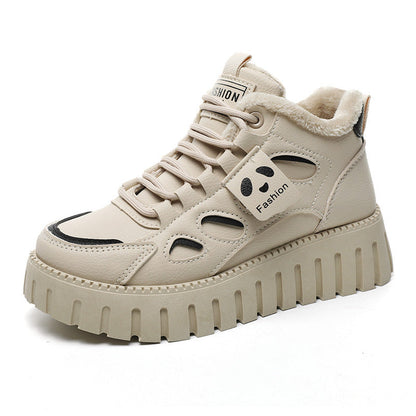 Damen High- Sneaker Bequem Sportlich