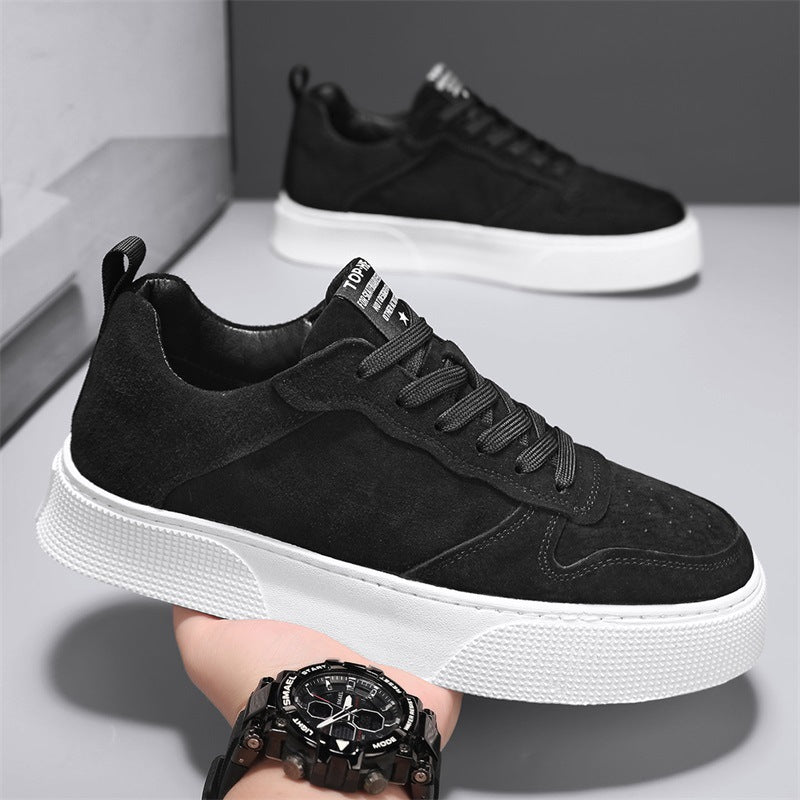 Damen Sneaker Wildleder Atmungsaktives Obermaterial
