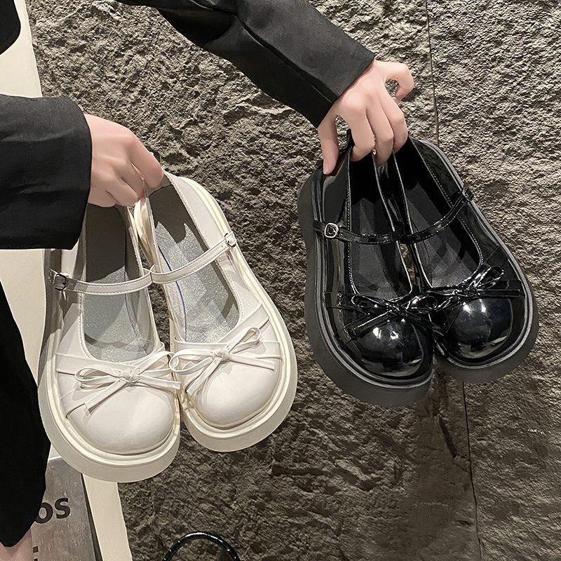 Damen Plateau-Schuhe Glänzend Schick Heidi Stil - Norvielle