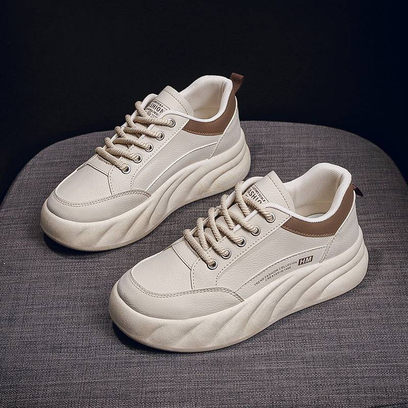 Damen Sneaker Chunky Weite Sohle Modern