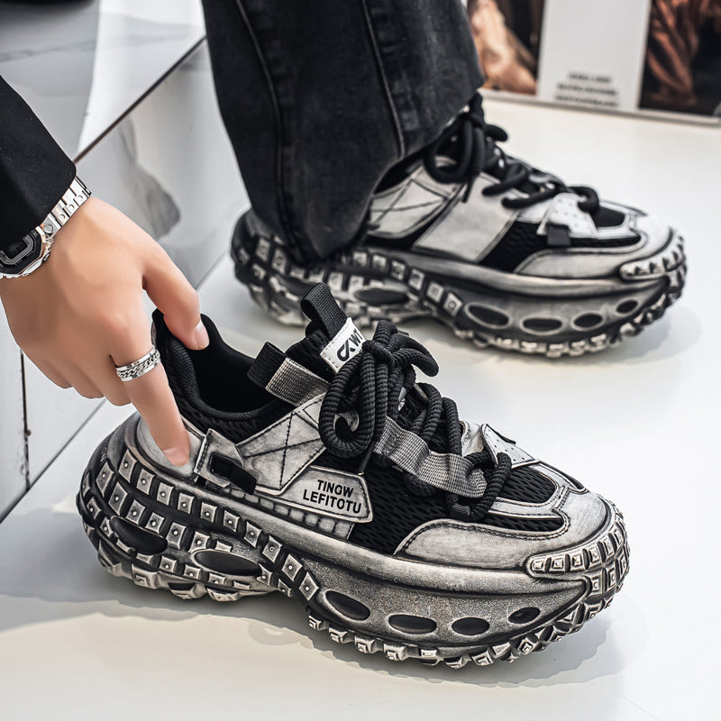 Damen High- Sneaker Weich Dämpfend Sportlich