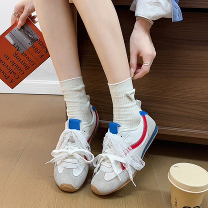 Damen Sneaker Atmungsaktiv Weich Trendig