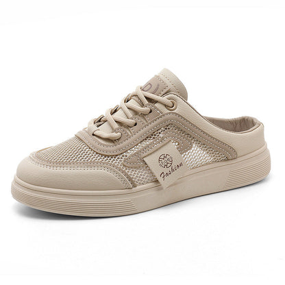 Damen Slipper Atmungsaktives Mesh Bequem Rutschfest