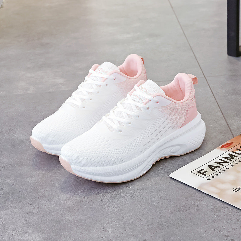 Damen Laufschuhe Atmungsaktives Mesh Flexibel Mit Stabilisierender