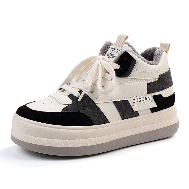 Damen Sneaker Chunky Strapazierfähig Bequem