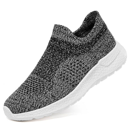 Damen Sneaker Strick Schuhe Bequem