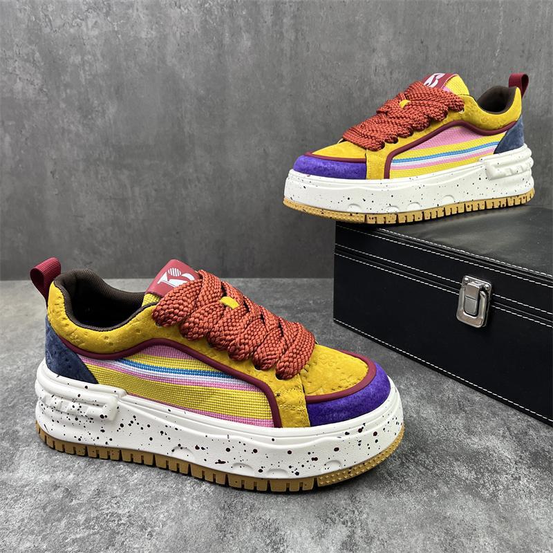 Damen Sneaker Chunky Bequem Strapazierfähig