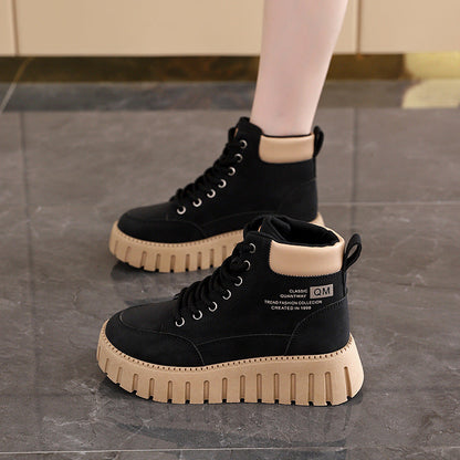 Damen High- Sneaker Dicksohle